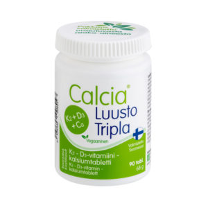 Hankintatukku Calcia Luusto Tripla 90 tabl - K2 – D3-vitamiini-kalsiumtabletit