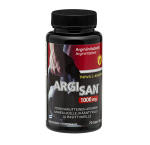 Hankintatukku Argisan 1000 mg Arginiinitabletti 70 tabl