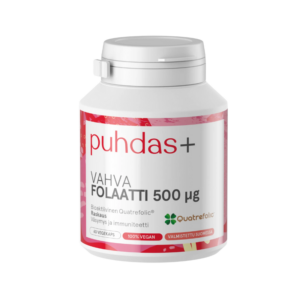 Puhdas+ Vahva Folaatti 500 µg