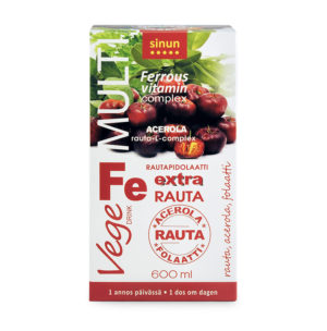 Aboa Medica Vege Rauta FE Rautapidolaatti