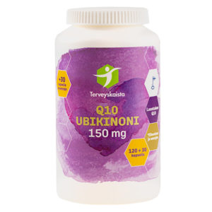 Terveyskaistan Ubikinoni 150 mg - huomaa päiväys 1/2025