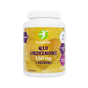 Terveyskaistan Q10 Ubikinoni 150 mg + Seleeni