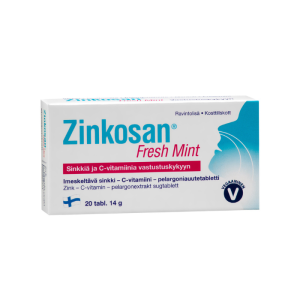 Hankintatukku Zinkosan Fresh Mint, imeskelytabletti